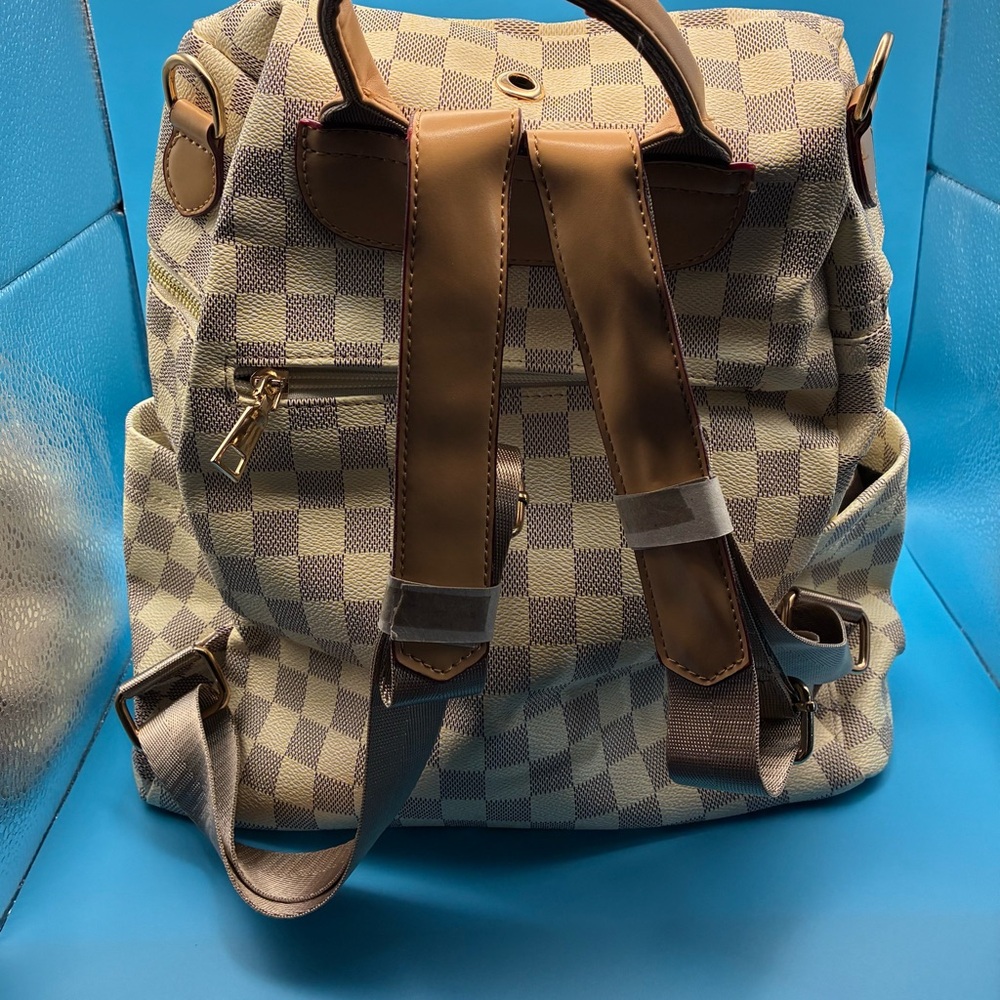 Checkered Backpack - image 2